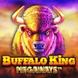 Buffalo King Megaways logo by Pragmatic Play at Pommi Casino